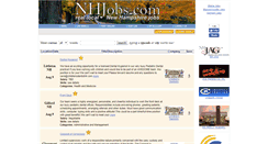 Desktop Screenshot of nhjobs.com