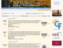 Tablet Screenshot of nhjobs.com